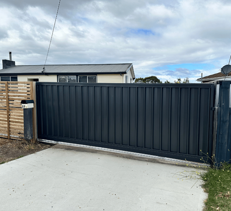 Automatic Sliding gate - Hobart Fencing and Gates 3
