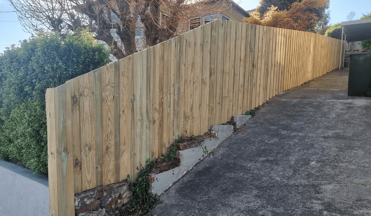 Timber Paling Fence Hobart A Real Customer Story- Hobartfencingandgates.com.au